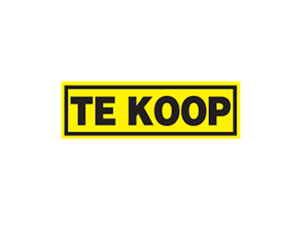 Plaat 'TE KOOP' Autoparts Plus Ternat